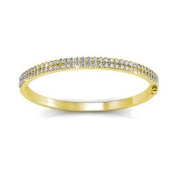 Bracelet Glamour - Doré et Cristal