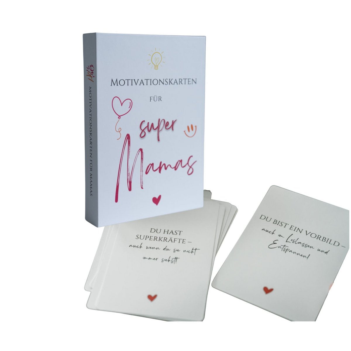 Mama Card Box – 40 biglietti motivazionali amorevoli per la vita quotidiana della mamma – regalo per la nascita