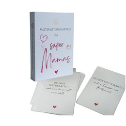 Mama Card Box – 40 biglietti motivazionali amorevoli per la vita quotidiana della mamma – regalo per la nascita