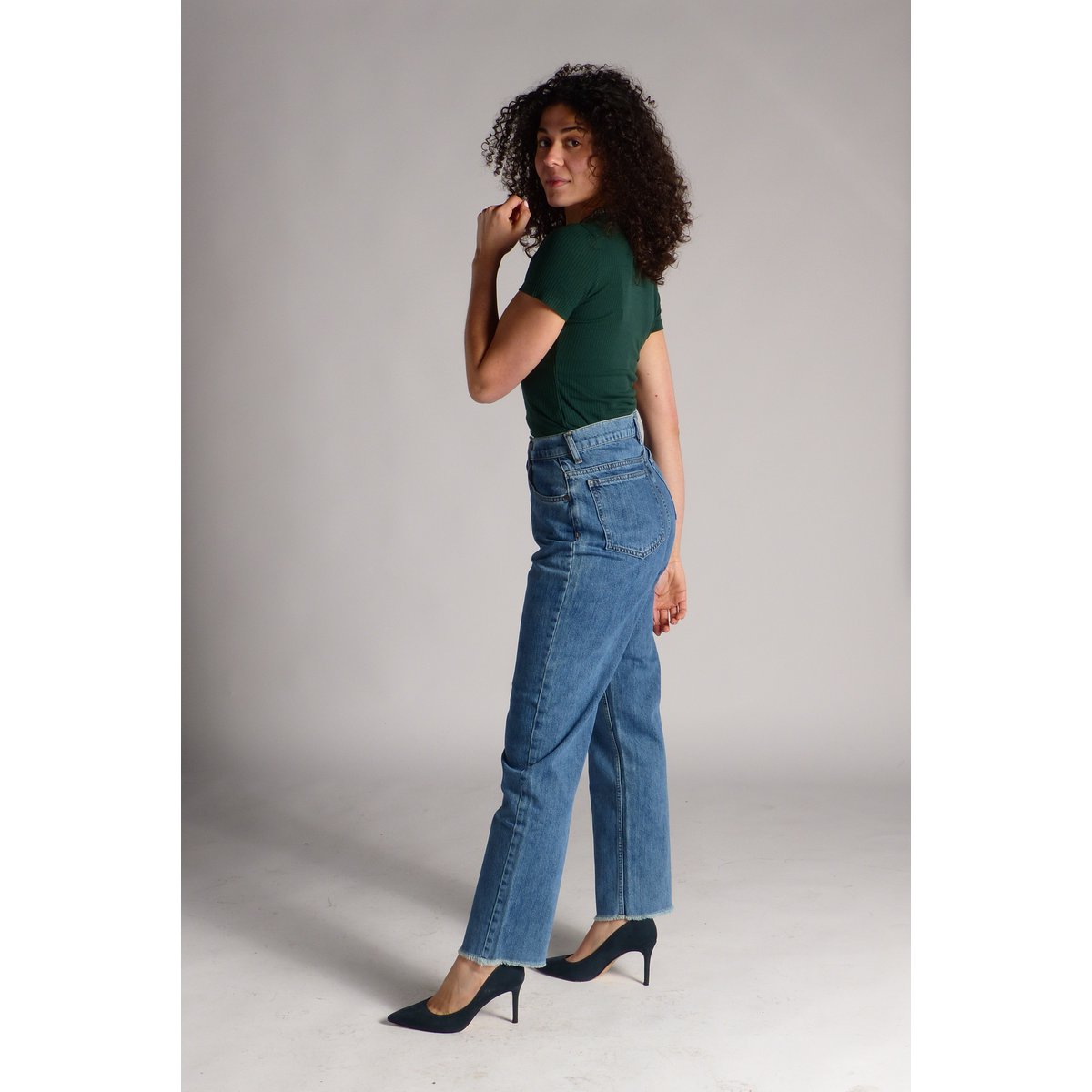 Jean Flare - Taille Haute - jean loose