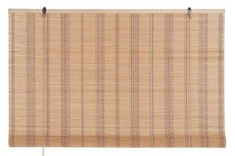 Bamboo roller blind, multicolored, 120x2x175 cm, for curtains.