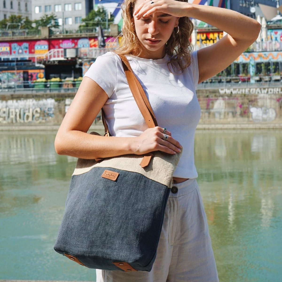 Borsa "The Loona" - Grigio grafite