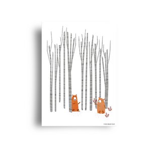 Postkarte 'Blumen'