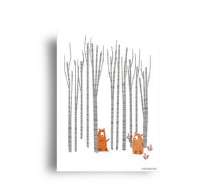 Postkarte 'Blumen'