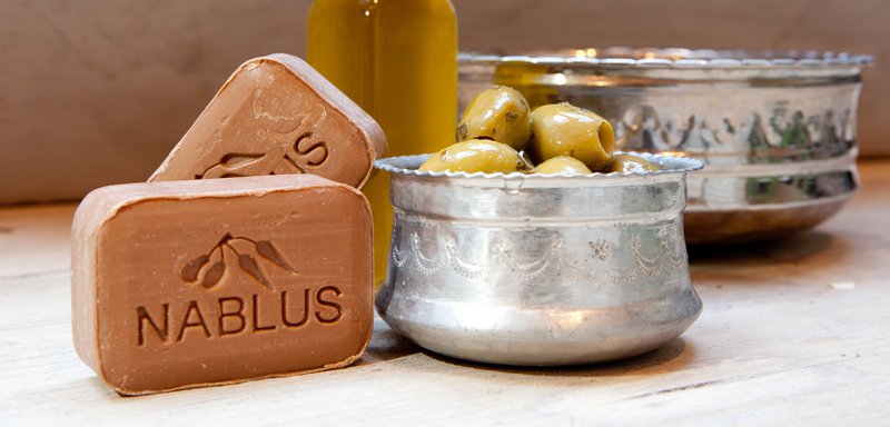 Nablus Soap Organic Olive Oil Soap Natural Olive Oil, 100g