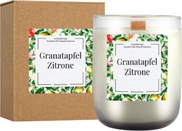 Świeca zapachowa aromaterapeutyczna 200g – 5 wariacji zapachowych, wosk naturalny, 40h