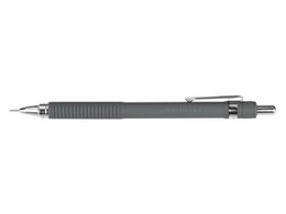 Aristo mechanical pencil matt gray 0.5 rubber grip, metal clip