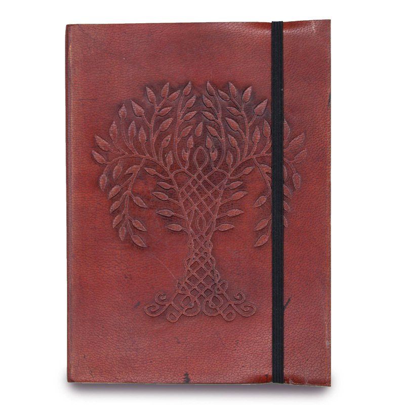 Quaderno piccolo con tracolla - Albero della Vita