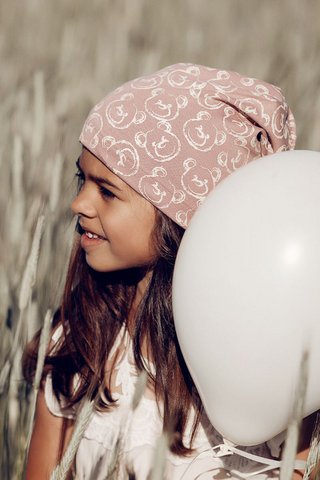 CAMILA DUSTY PINK Beanie-Mütze für Mädchen