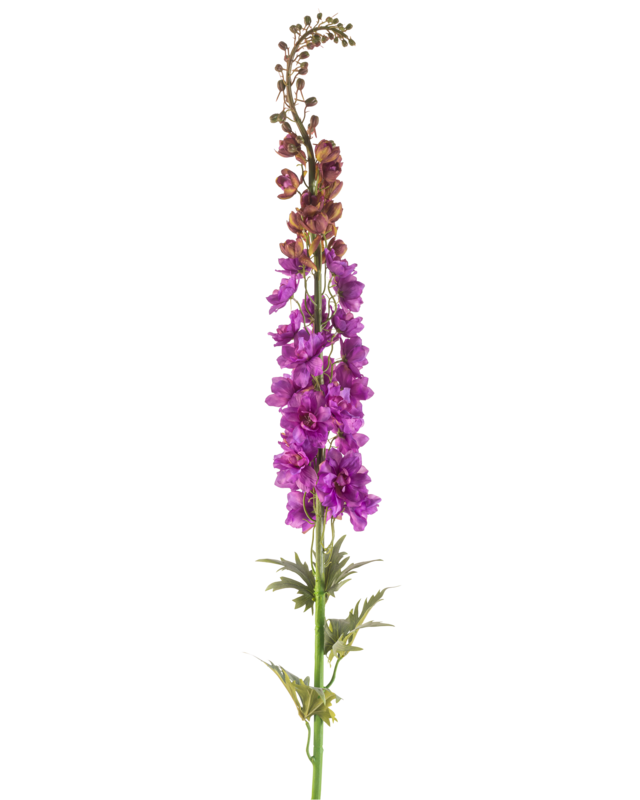 Artificial flower Larkspur 137 cm purple