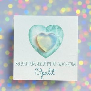 Herz Opaal
