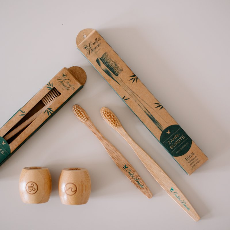 Bamboo toothbrush for children
