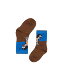 koaa – La petite taupe « Am Graben » – Chaussettes bleu/marron