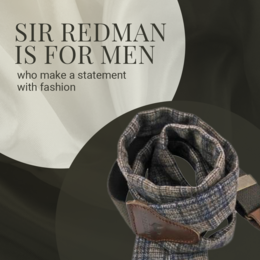 Sir Redman Braces - 3 Sturdy Clips - Brown