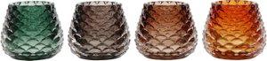 KERZENHALTER CONES 4 TEILIGES SET (HOFF6317)