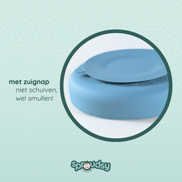 Baby plate with suction cup – Serene