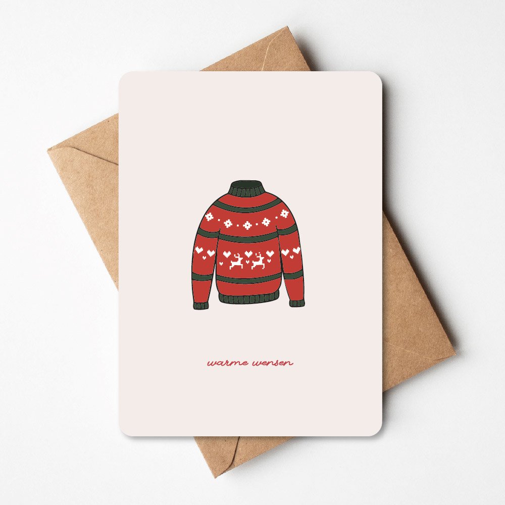 Christmas card | Christmas sweater