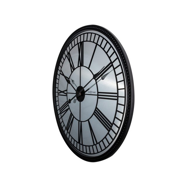 Horloge murale NeXtime Cléopâtre Miroir 56 cm noir