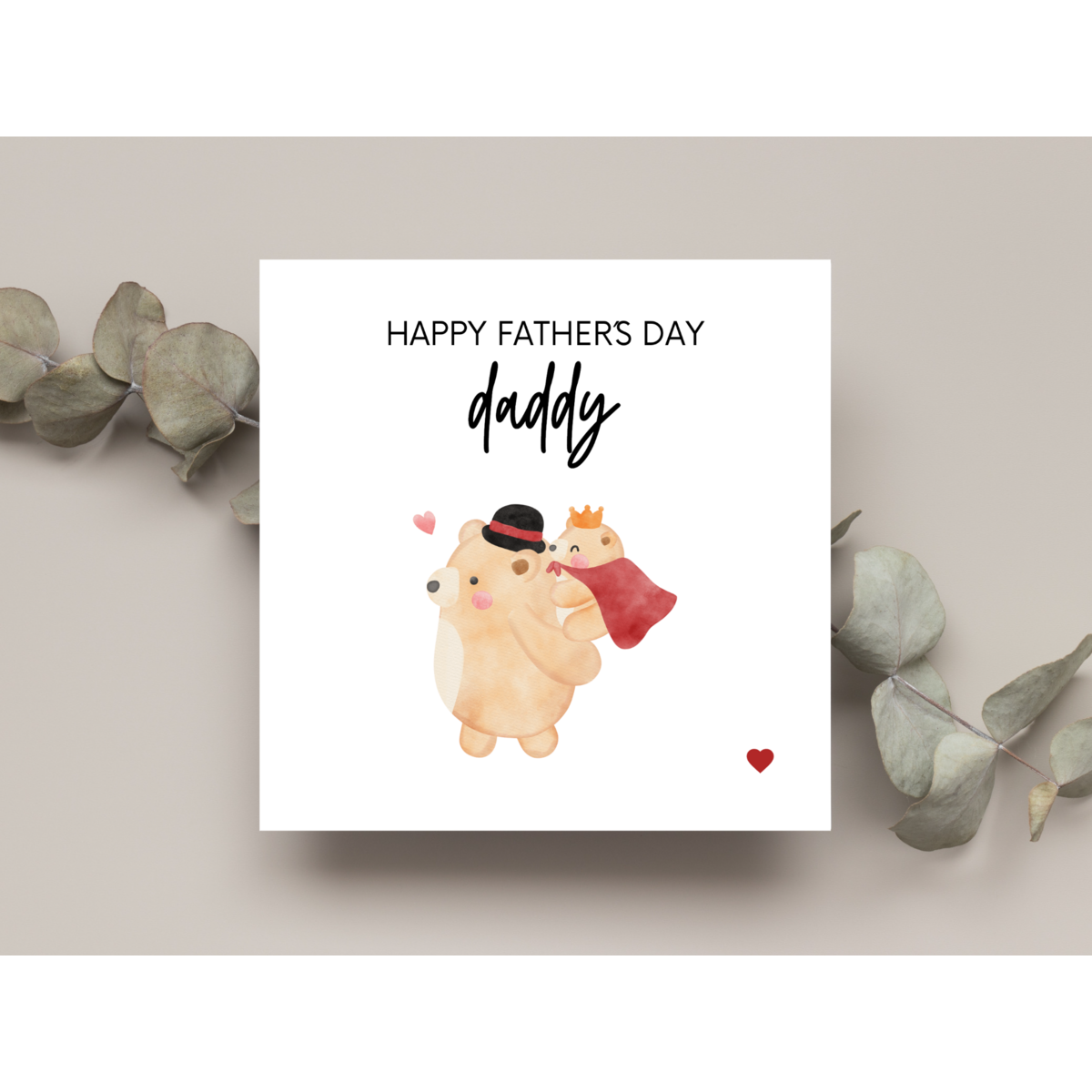 Father's Day As My Dad Card