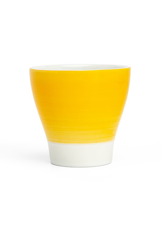 Głowa latte żółta 285 cm3 wulkan