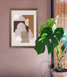 Affiche A3 - Marrakech - Beige