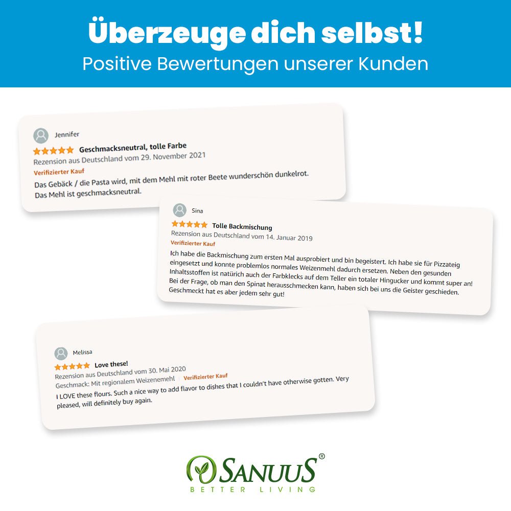 Sanuus hvedemel 550 fra Allgäu