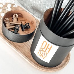 Geschenkdoos Fijne Dag | Pennenhouder met deksel