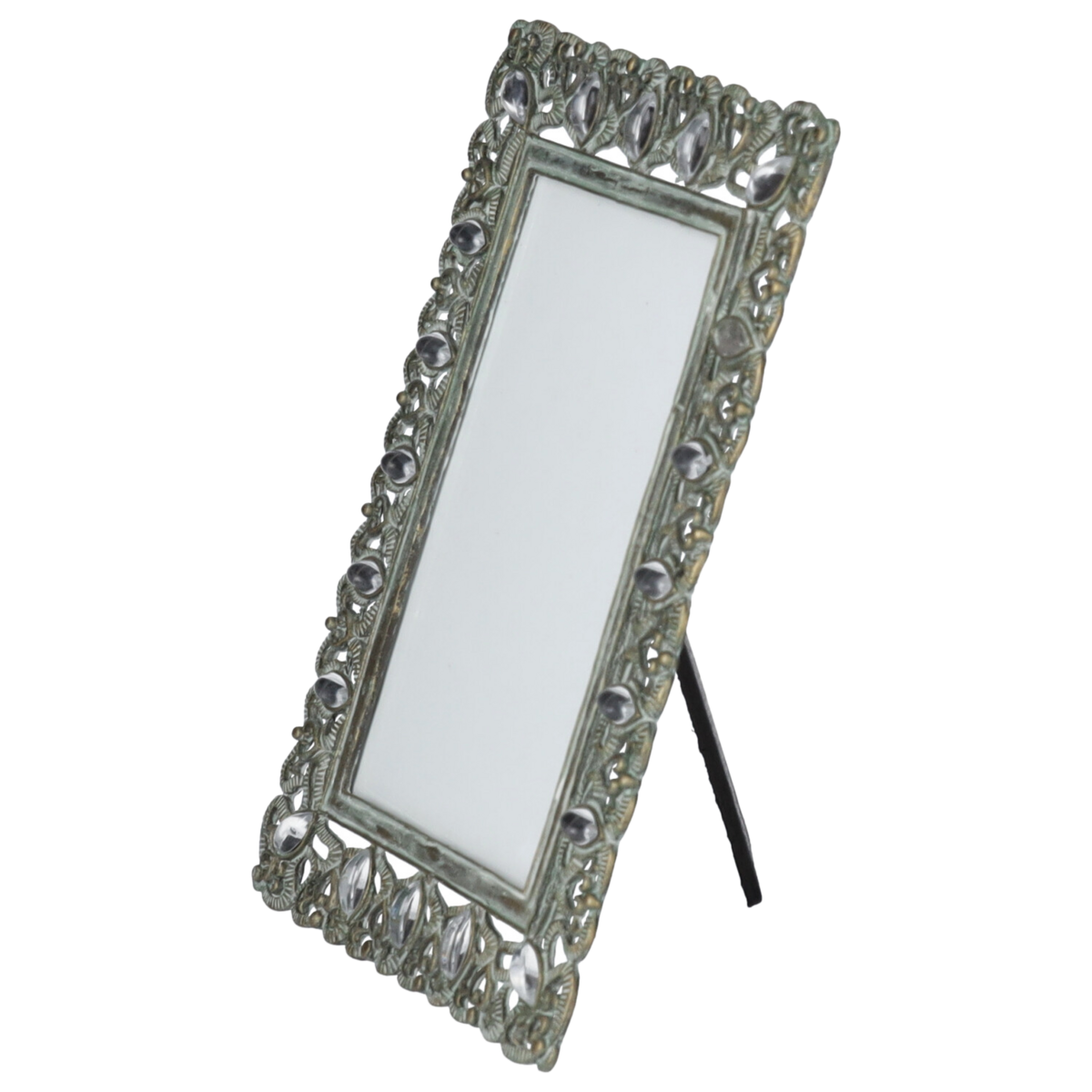 Decorative metal photo frame drops 20x15 cm