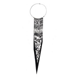 Black and printed phyton