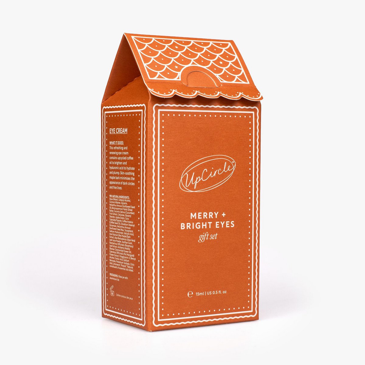 Set regalo ecologico di pan di zenzero vegano Merry + Bright Eyes