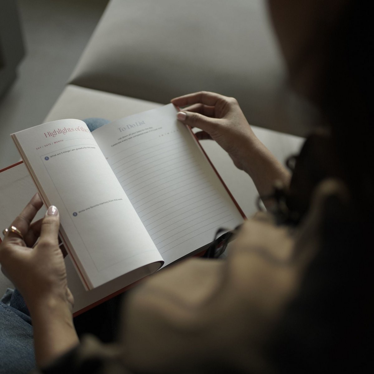 Dziennik | Przewodniki Wellness w oprawie drucianej w formacie A5
