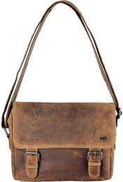 Leder -Männer -Umhängetasche Cognac - Damen Umhängetasche hellbraunes Leder