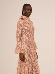 Foulard brodé Jester rose