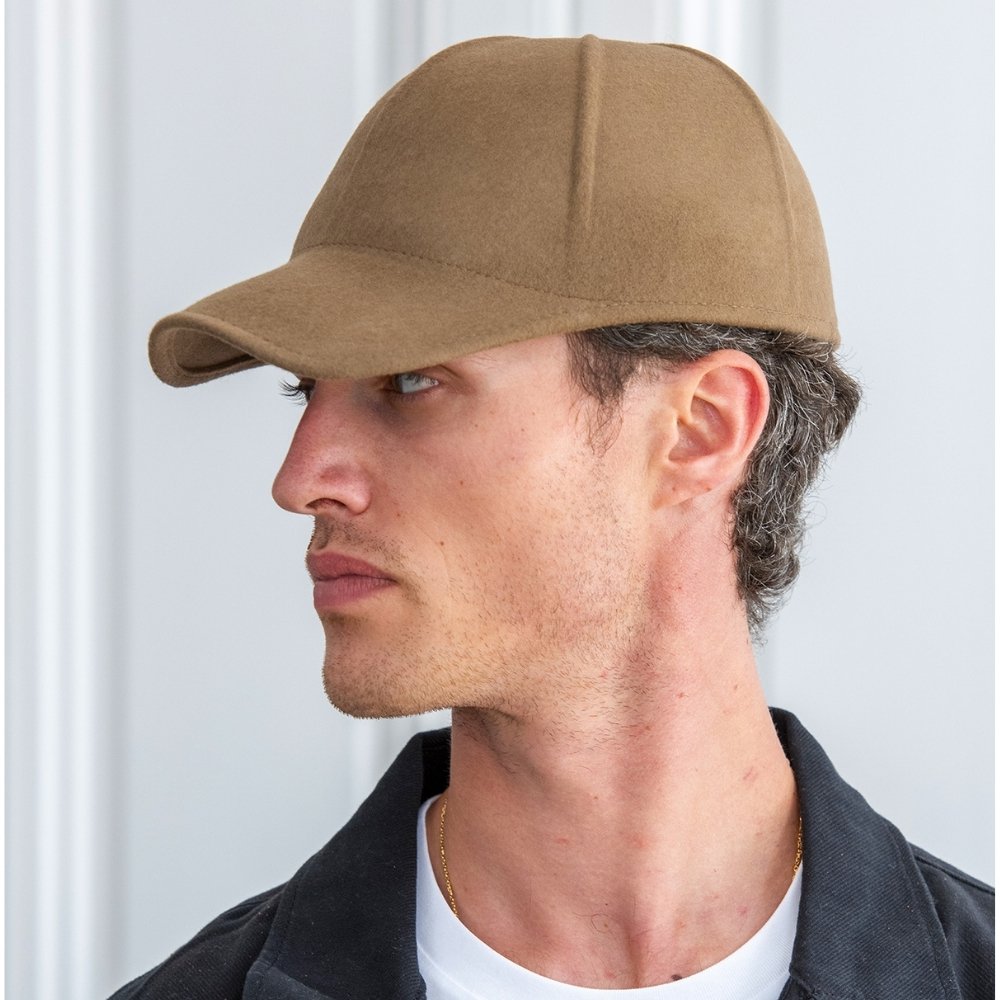 CASQUETTE en feutre de laine mixte