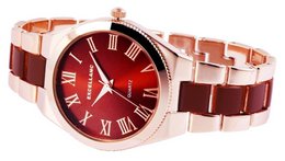 Reloj de mujer Excellanc con brazalete de metal.
