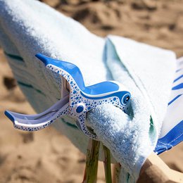 Store strandclips Pløkker til strandhåndklædetøj Solsenge Yachttilbehør