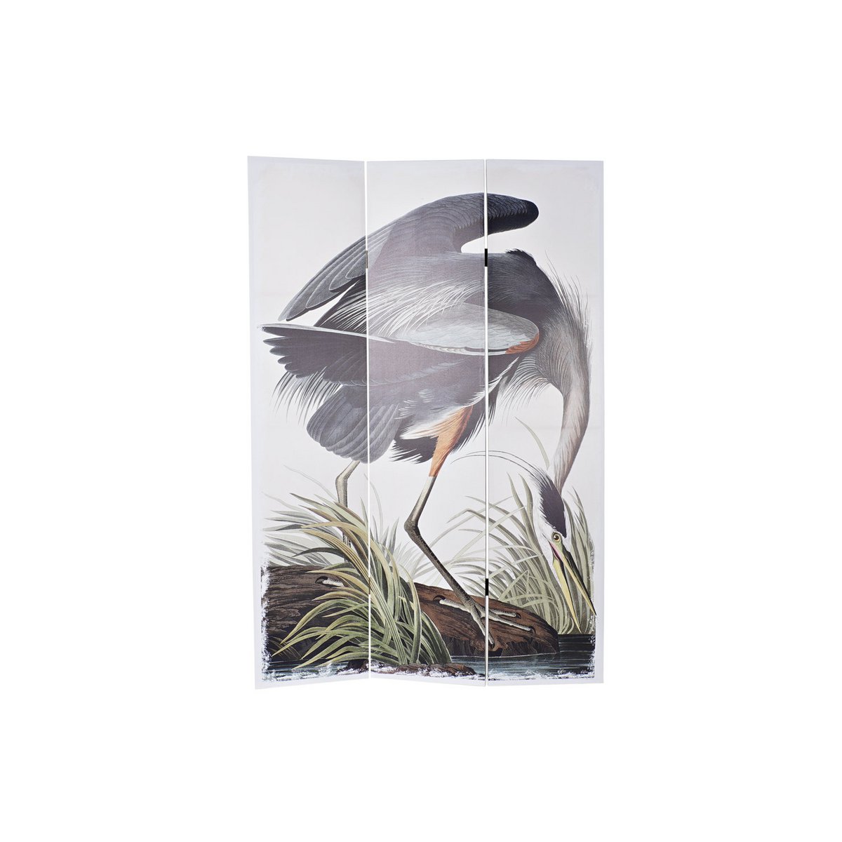 PARAVENT EN TOILE DE PIN 120X2,5X180 GARZA RÉVERSIBLE MB193787