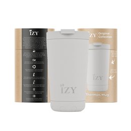 IZY - Originalt isoleret krus - Mat hvid - 350ml