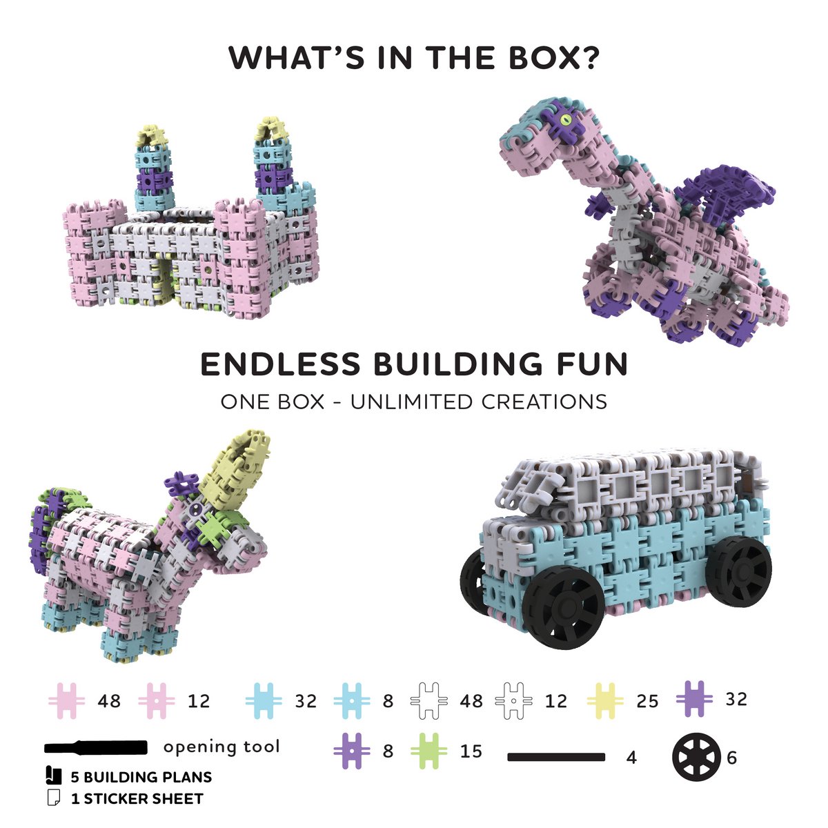 Nano Clics - Fantasy Builders - 250pcs