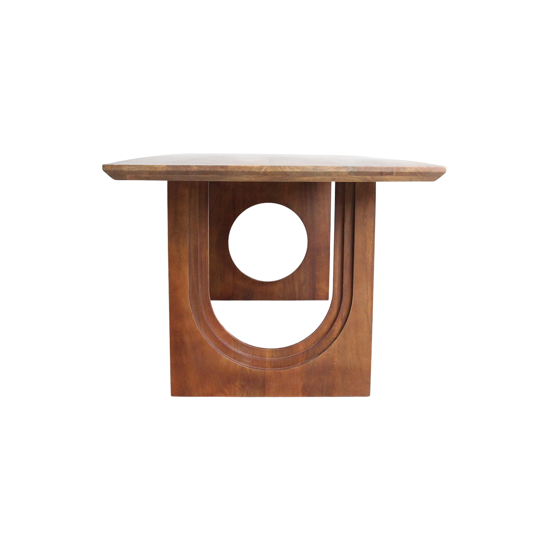Bullnose Chamfered mango wood dining table mix