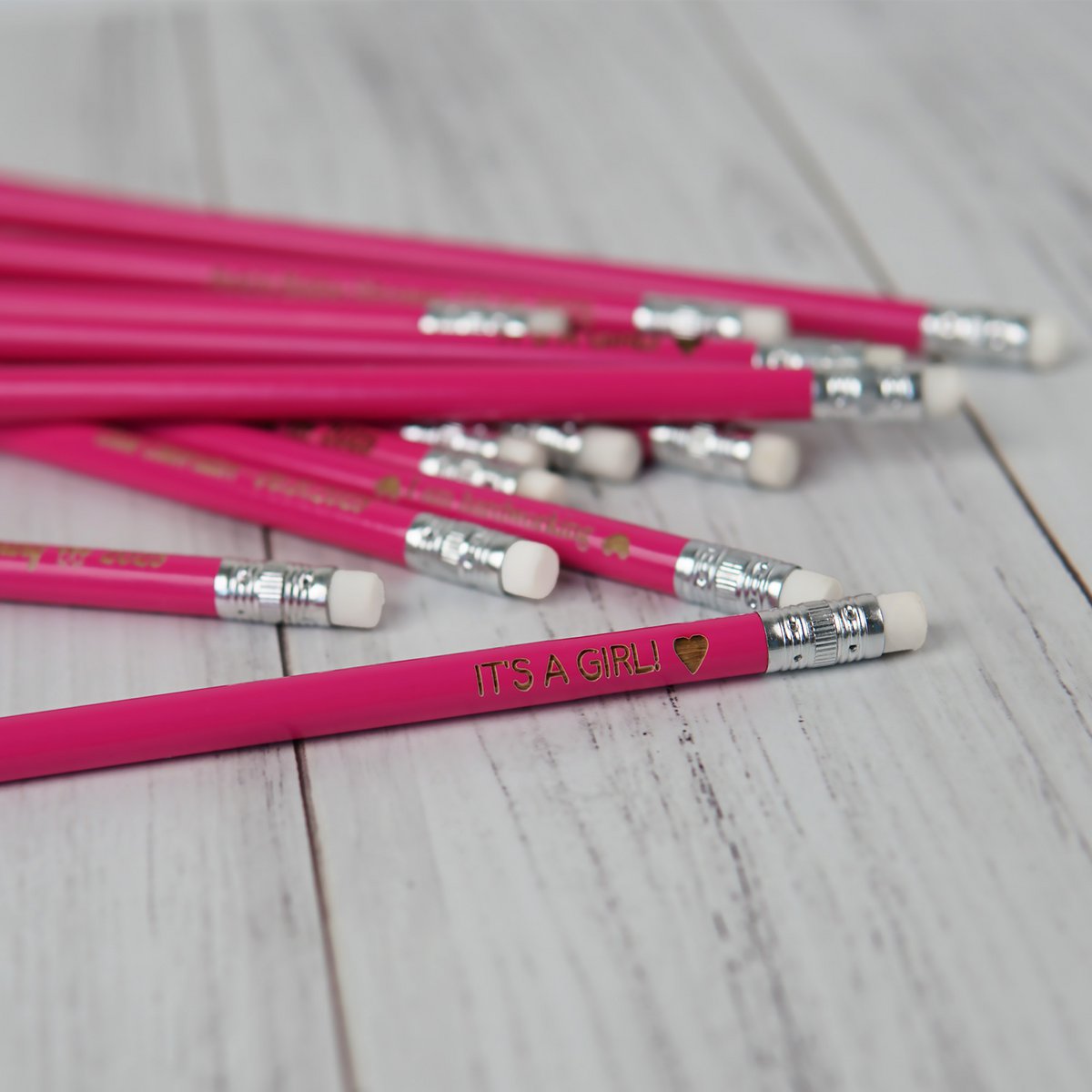 Matita HB in legno rosa con gomma, regalo perfetto per studenti, artisti e insegnanti