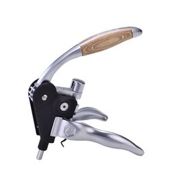 LAGUIOLE Set vino Deluxe - 6 pezzi - Metallo e bambù - Confezione regalo