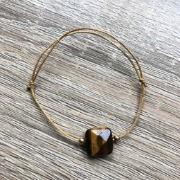 Vergoldetes Mia-Schiebekordelarmband