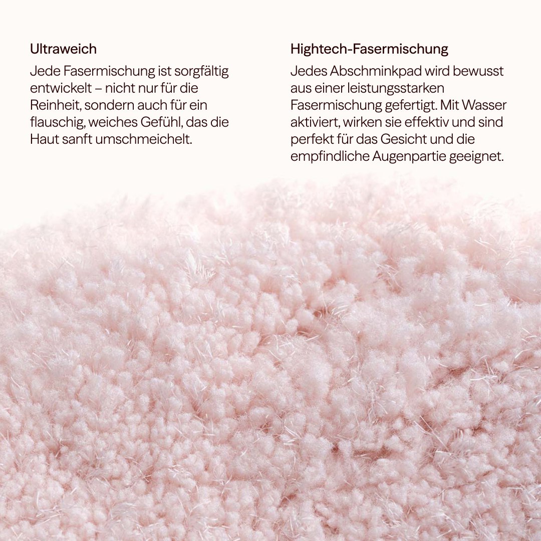 Herbruikbare make-up verwijderingspads - set van 3
