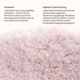 Herbruikbare make-up verwijderingspads - set van 3
