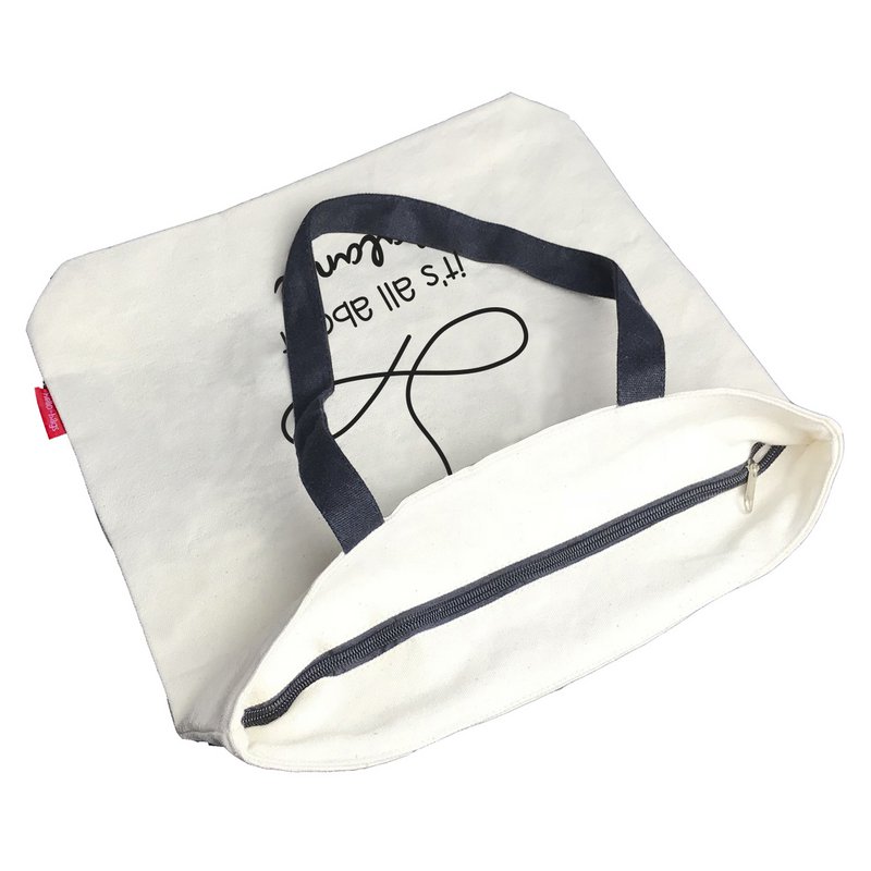 Totebags. Bolso grande modelo "Det handler om balance"