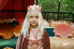 “Pink Sequins” Faire-tale Crown and Wand Magic Set