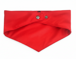 Alpha Dog "Play Hard" Cotton Dog Bandana Collection Play Red