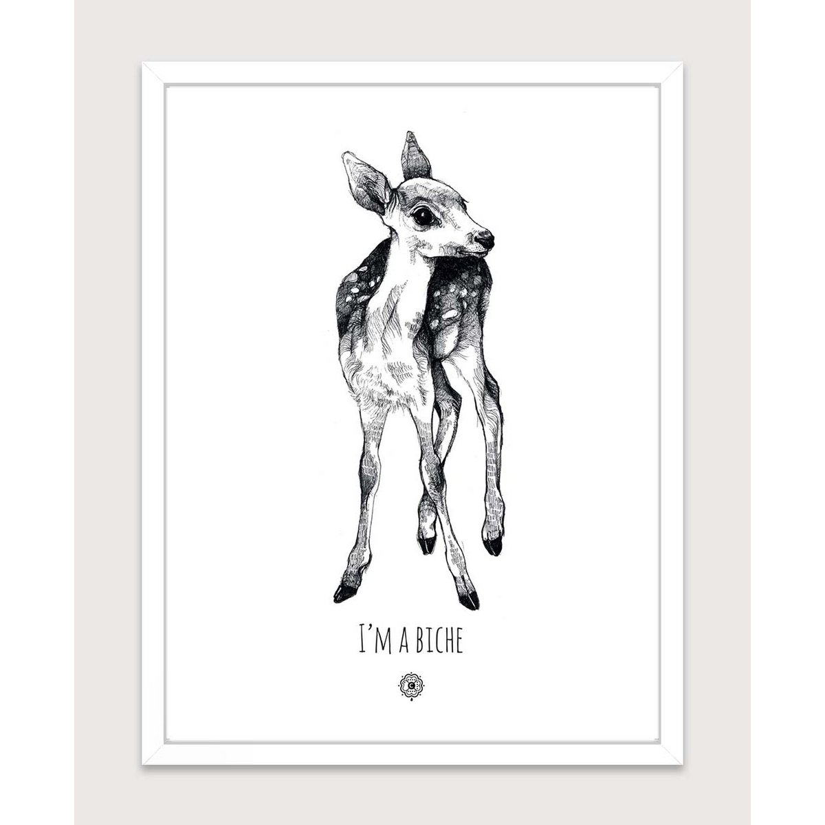 Poster - Ich bin ein Reh