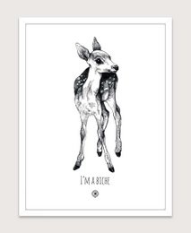 Poster - Ich bin ein Reh